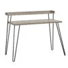 Dorel Home Haven Retro Desk - Grey Oak -Oleu Furniture Shop QK7CW SQ1 0000006131 GREY OAK SLf