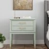 CosmoLiving By Cosmopolitan Westerleigh Side Table - Green 2 CosmoLiving By Cosmopolitan Westerleigh Side Table - Green -Oleu Furniture Shop QKG44 SQ1 0000000047 GREEN RSr