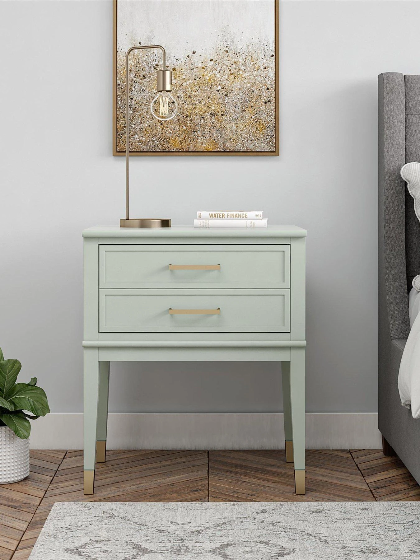 CosmoLiving By Cosmopolitan Westerleigh Side Table - Green 3 CosmoLiving By Cosmopolitan Westerleigh Side Table - Green