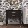 CosmoLiving By Cosmopolitan Westerleigh Side Table - Black/Gold