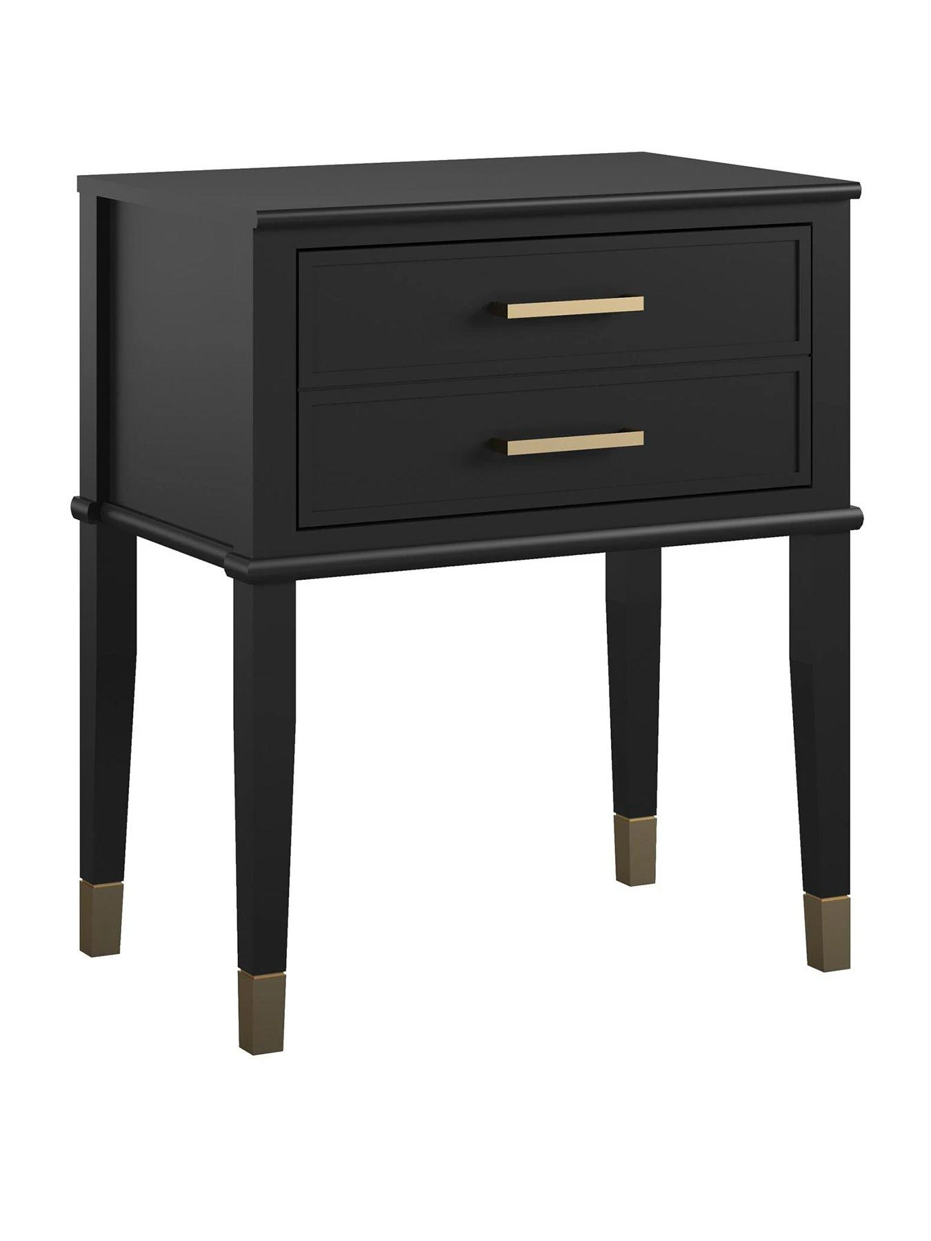 CosmoLiving By Cosmopolitan Westerleigh Side Table - Black/Gold 5 CosmoLiving By Cosmopolitan Westerleigh Side Table - Black/Gold - Image 3