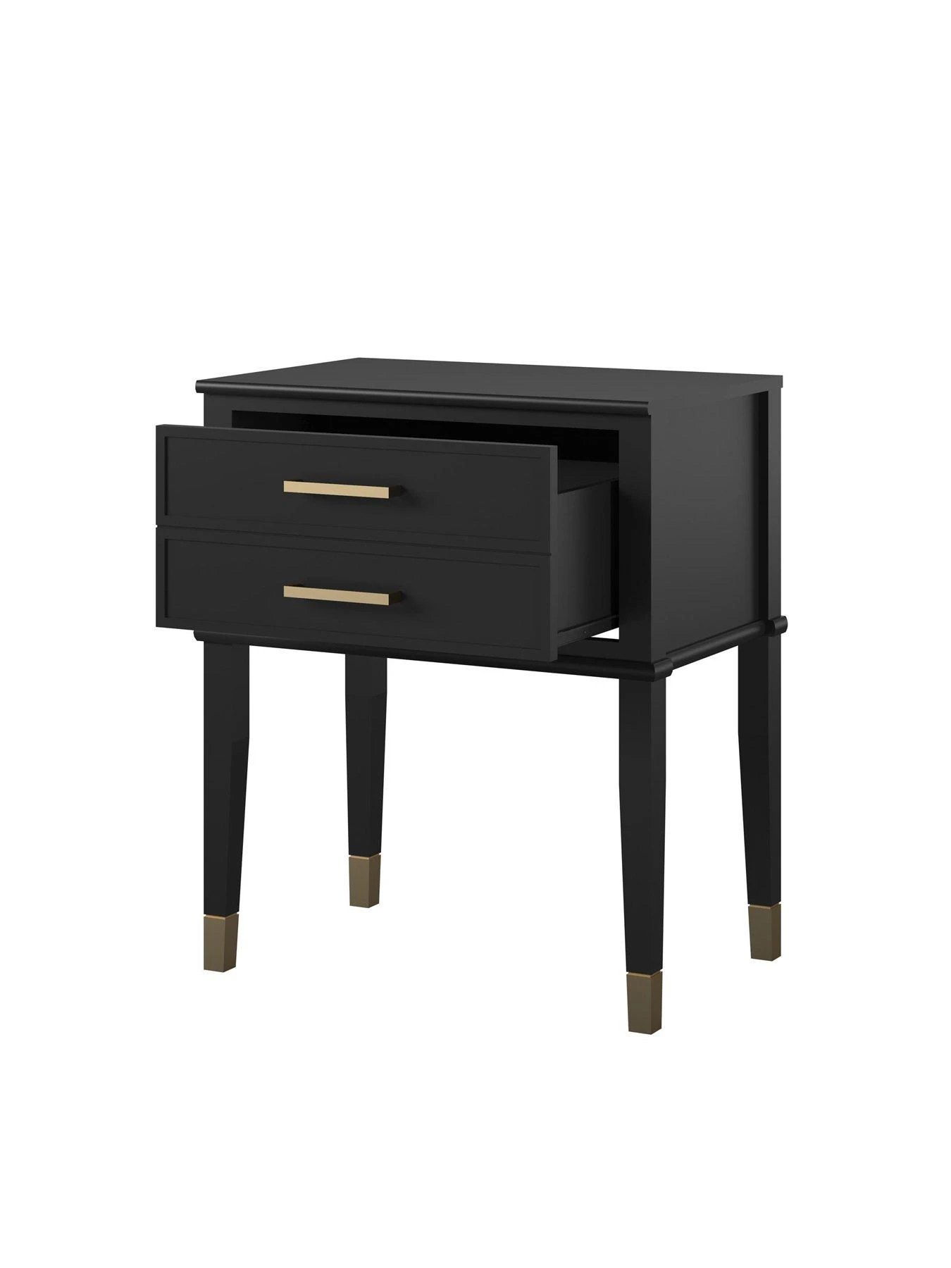 CosmoLiving By Cosmopolitan Westerleigh Side Table - Black/Gold 6 CosmoLiving By Cosmopolitan Westerleigh Side Table - Black/Gold - Image 4