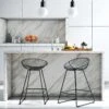CosmoLiving By Cosmopolitan Ellis Wire Bar Stool - Black 2 CosmoLiving By Cosmopolitan Ellis Wire Bar Stool - Black -Oleu Furniture Shop QKG4M SQ1 0000000004 BLACK RSr