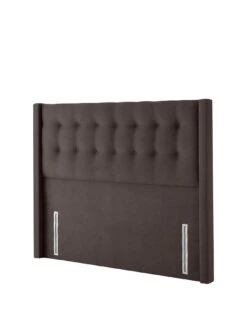 Silentnight Isla Velvet Winged Velvet Padded Headboard