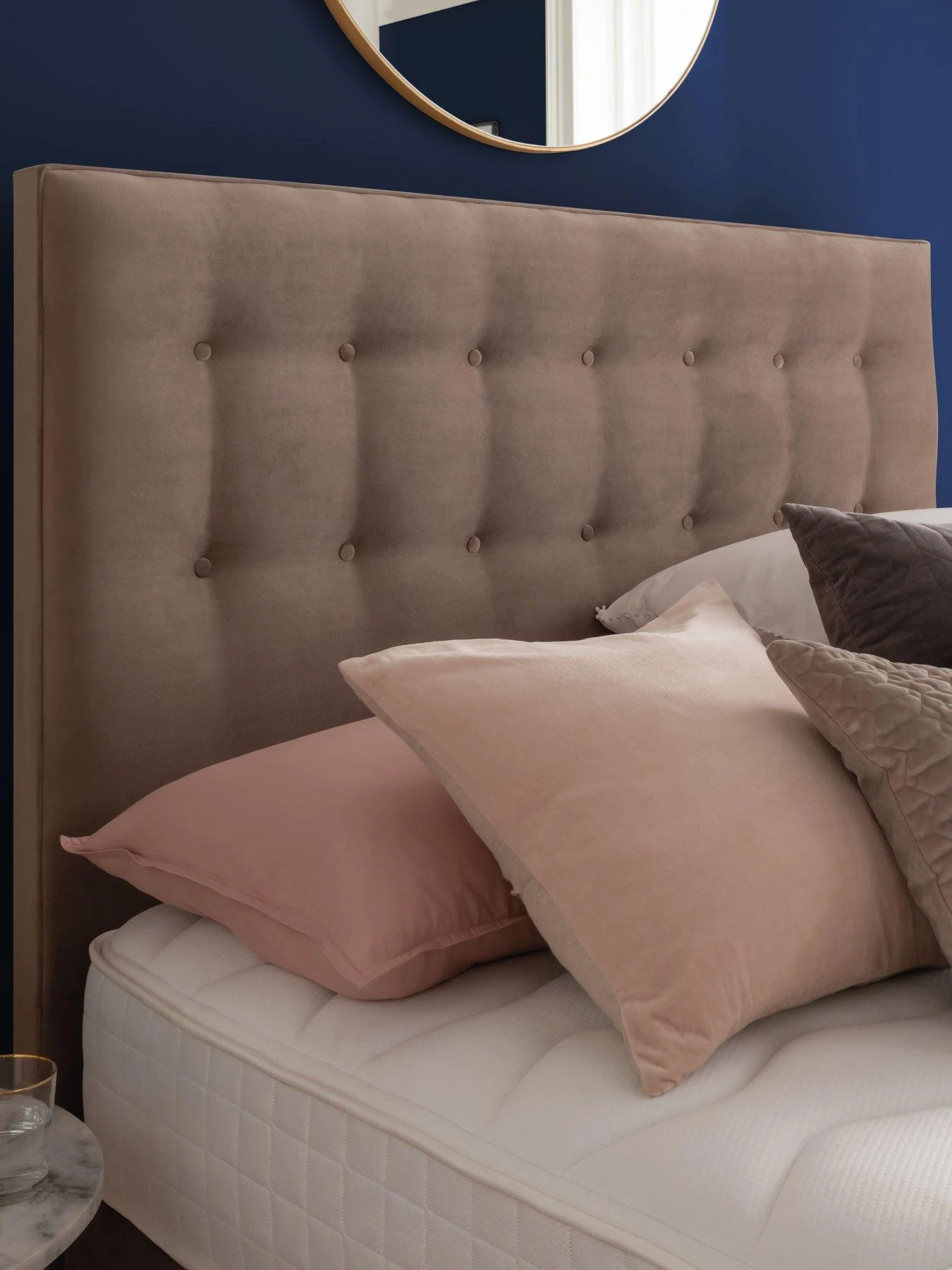 Silentnight Mila Velvet Padded Headboard 4 Silentnight Mila Velvet Padded Headboard - Image 2