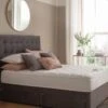 Silentnight Mila Velvet 1000 Pocket Memory Divan Bed With Headboard And Storage Options -Oleu Furniture Shop QQMQU SQ1 0000000071 CHARCOAL RSr