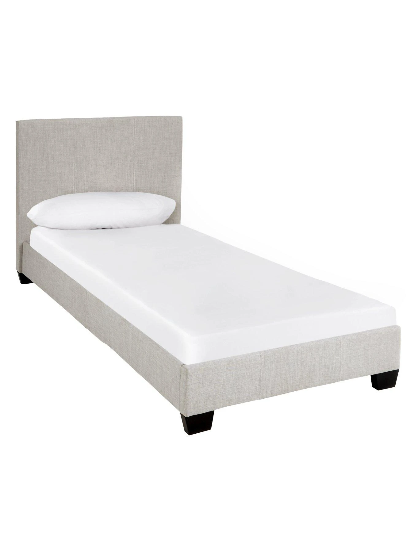 Everyday Riley Fabric Single Bed Frame 4 Everyday Riley Fabric Single Bed Frame - Image 2