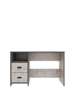 Very Home Jackson 4 Piece Package - Kids 2 Door, 1 Drawer Wardrobe, 2 + 2 Drawer Chest, 2 Drawer Bedside Chest And Desk - Mexican Grey -Oleu Furniture Shop QRPQJ SQ3 0000015217 MEXICAN GREY SLa