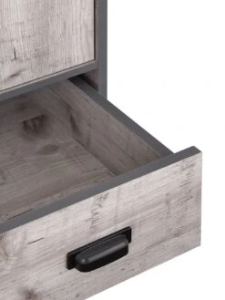 Very Home Jackson 4 Piece Package - Kids 2 Door, 1 Drawer Wardrobe, 2 + 2 Drawer Chest, 2 Drawer Bedside Chest And Desk - Mexican Grey -Oleu Furniture Shop QRPQJ SQ4 0000015217 MEXICAN GREY SLd