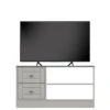 One Call Alderley Ready Assembled TV Unit - Grey - Fits Up To 50 Inch TV 1 One Call Alderley Ready Assembled TV Unit - Grey - Fits Up To 50 Inch TV -Oleu Furniture Shop QVHF9 SQ1 0000000005 GREY SLf