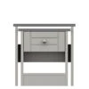 One Call Alderley Ready Assembled Nest Of Tables - Grey -Oleu Furniture Shop QVHJM SQ1 0000000005 GREY SLf
