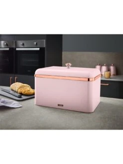Tower Cavaletto Bread Bin - Pink 13 Tower Cavaletto Bread Bin - Pink -Oleu Furniture Shop QYAWR SQ6 0000000063 PINK SLd4