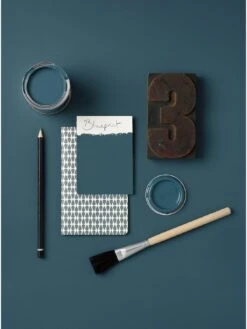 Rust-Oleum Chalky Finish 2.5-litre Wall Paint – Blueprint -Oleu Furniture Shop R6TUM SQ4 0000015403 BLUEPRINT SLd1