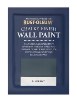 Rust-Oleum Chalky Finish 2.5-litre Wall Paint – Blueprint -Oleu Furniture Shop R6TUM SQ5 0000015403 BLUEPRINT SLd1