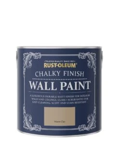 Rust-Oleum Chalky Finish 2.5-litre Wall Paint – Warm Clay