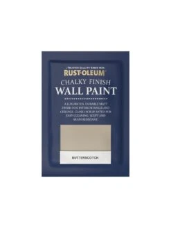 Rust-Oleum Chalky Finish 2.5-litre Wall Paint – Butterscotch -Oleu Furniture Shop R6U3F SQ5 0000001095 BUTTERSCOTCH SLd1