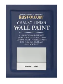Rust-Oleum Chalky Finish 2.5-litre Wall Paint – Monaco Mist -Oleu Furniture Shop R6U3G SQ5 0000015410 MONACO MIST SLd1