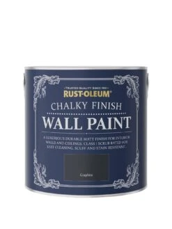 Rust-Oleum Chalky Finish 2.5-litre Wall Paint – Graphite
