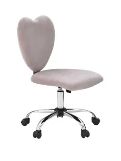 Very Home Heart Office Chair - Grey - FSC® Certified -Oleu Furniture Shop RCFC3 SQ3 0000000005 GREY SLa