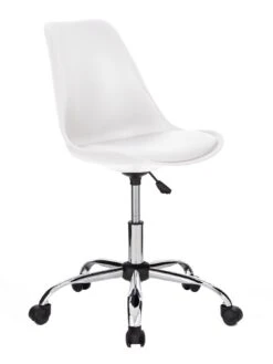Very Home Layla Office Chair - White -Oleu Furniture Shop RCFCQ SQ4 0000000013 WHITE SLd