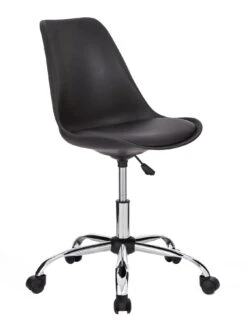 Very Home Layla Office Chair - Black -Oleu Furniture Shop RCFCR SQ4 0000000004 BLACK SLd