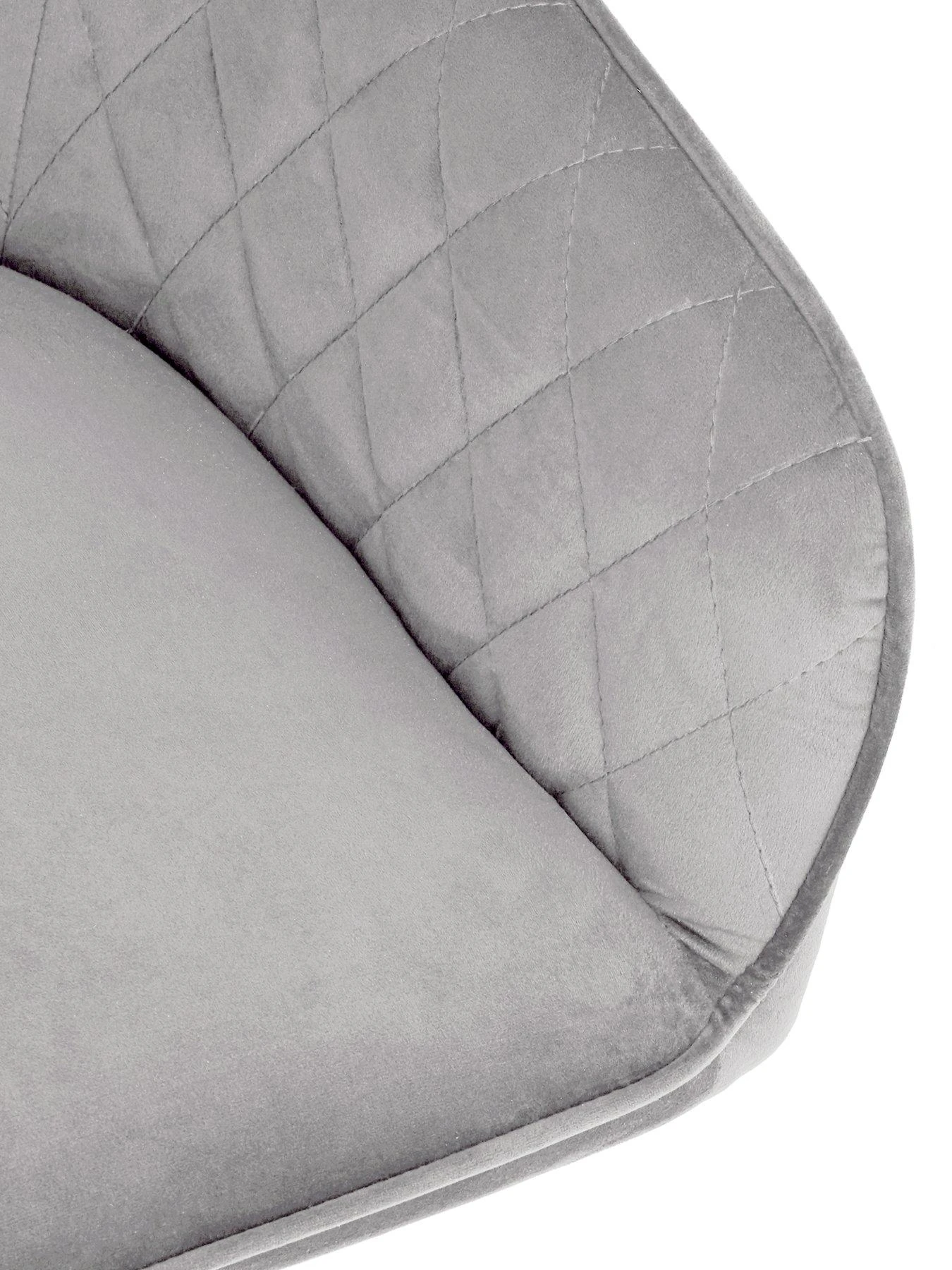 Very Home Diamond Fabric Office Chair - Grey - FSC® Certified 7 Very Home Diamond Fabric Office Chair - Grey - FSC® Certified - Image 5