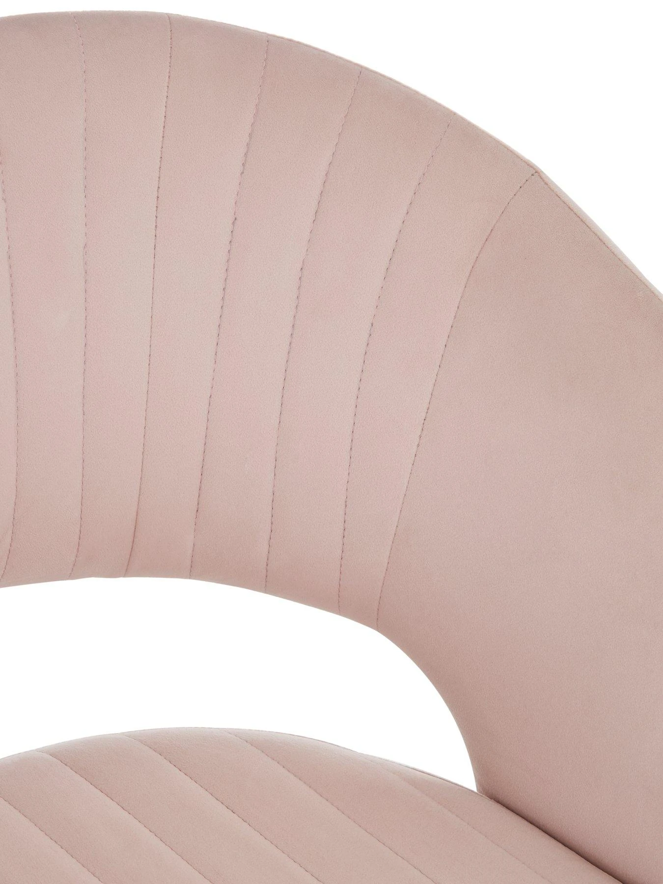 Very Home Solar Fabric Office Chair - Pink - FSC® Certified 5 Very Home Solar Fabric Office Chair - Pink - FSC® Certified - Image 3