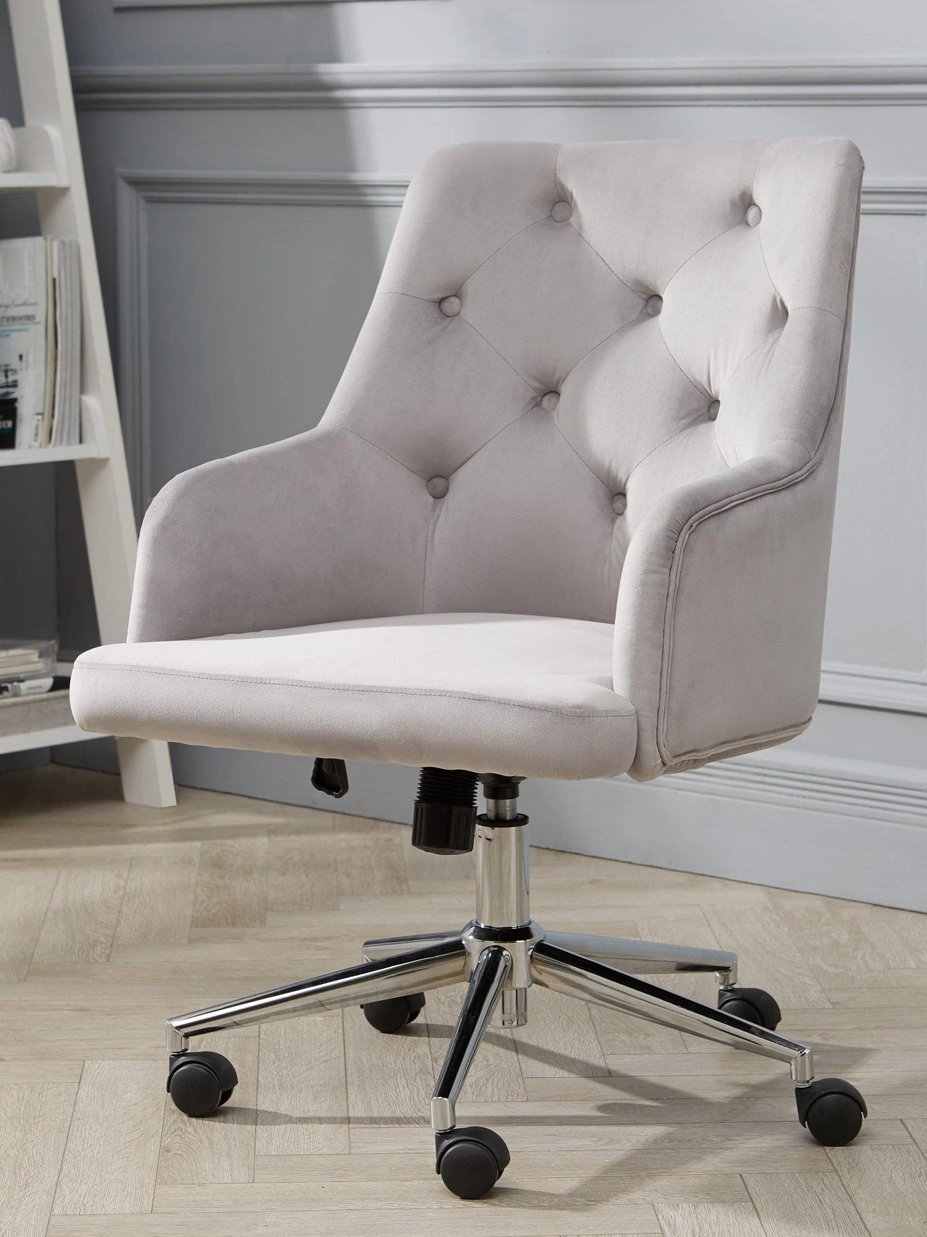 Very Home Warwick Office Chair - Grey 4 Very Home Warwick Office Chair - Grey - Image 2
