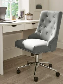 Very Home New Warwick Fabric Office Chair - Grey - FSC® Certified