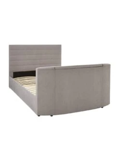 Very Home Kingsley Fabric TV Bed Frame - Fits Up To 32 Inch TV 10 Very Home Kingsley Fabric TV Bed Frame - Fits Up To 32 Inch TV -Oleu Furniture Shop RF3VL SQ3 0000000005 GREY SLd
