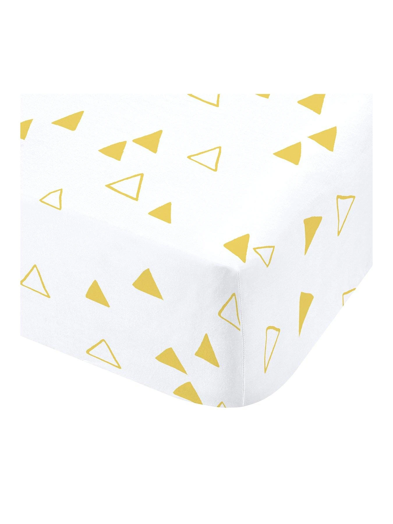 Catherine Lansfield Giraffe Double Fitted Sheet - Yellow 4 Catherine Lansfield Giraffe Double Fitted Sheet - Yellow - Image 2