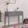 CosmoLiving By Cosmopolitan Westerleigh Console Table- Graphite Grey -Oleu Furniture Shop RGCKQ SQ1 0000000005 GREY RSr
