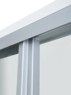 Very Home New Universal Sliding Door Mirrored Wardrobe -Oleu Furniture Shop RKCDV SQ5 0000005076 WHITE MIRROR SLd1