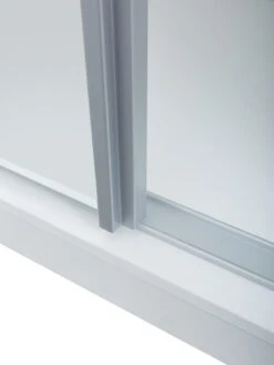 Very Home New Universal Sliding Door Mirrored Wardrobe -Oleu Furniture Shop RKCDV SQ6 0000005076 WHITE MIRROR SLd2