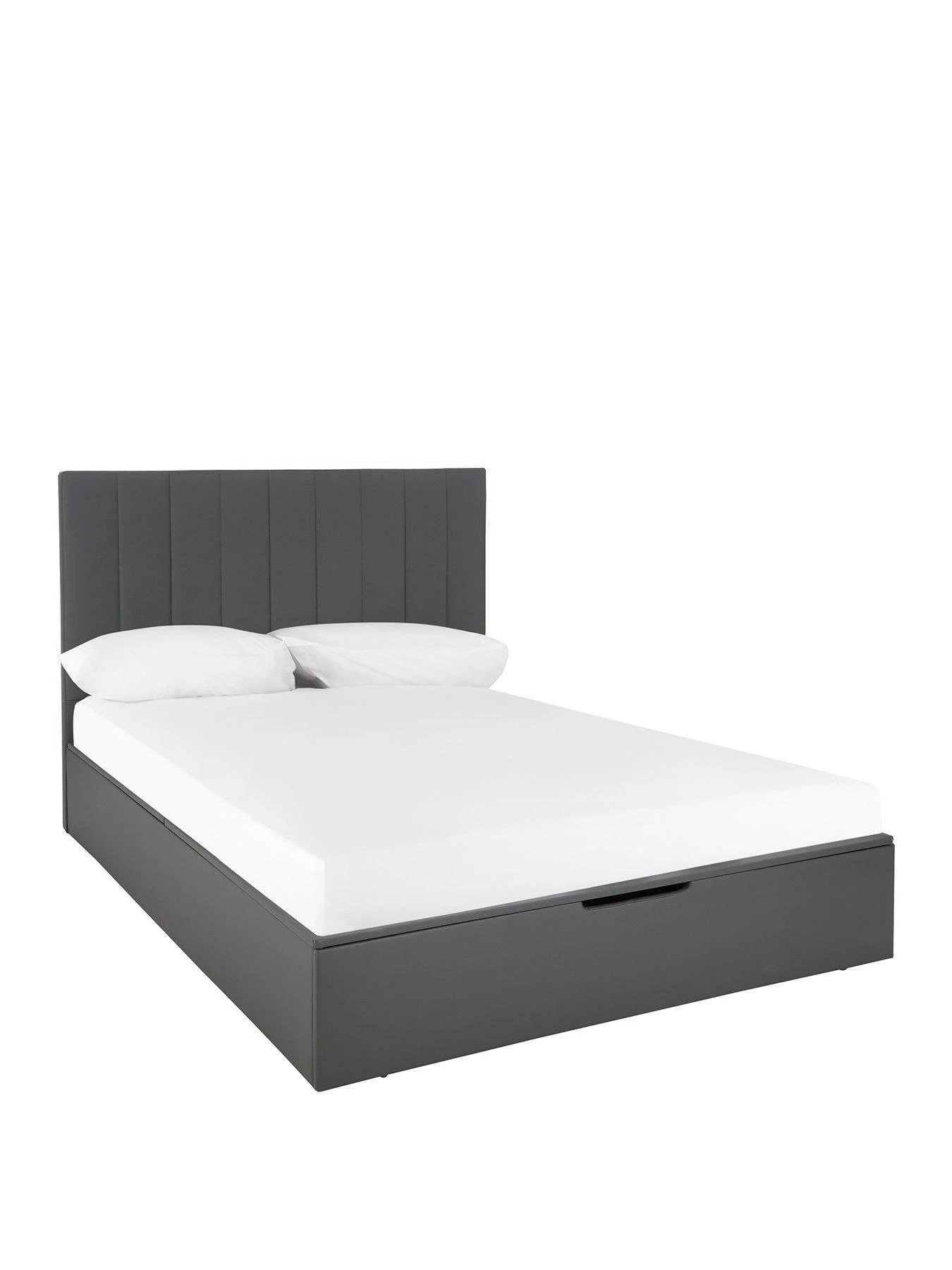 Very Home Nova Faux Leather Ottoman Bed Frame With Mattress Options (Buy & SAVE!) 4 Very Home Nova Faux Leather Ottoman Bed Frame With Mattress Options (Buy & SAVE!) - Image 2