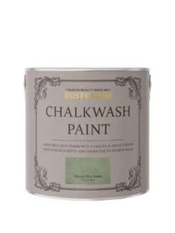 Rust-Oleum Chalkwash Paint Tuscan Olive Green 2.5l