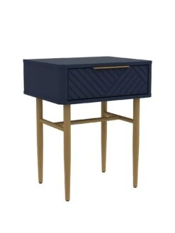 Very Home Melody Lamp Table - Navy -Oleu Furniture Shop RLVHD SQ3 0000000048 NAVY SLa