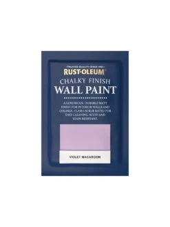 Rust-Oleum Chalky Finish Wall Paint In Violet Macaroon – 2.5-litre Tin -Oleu Furniture Shop RLVJL SQ5 0000000088 NO COLOR SLd2