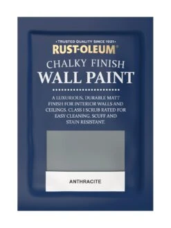 Rust-Oleum Chalky Wall Paint Anthracite 2.5l -Oleu Furniture Shop RM79V SQ5 0000000243 ANTHRACITE SLd2
