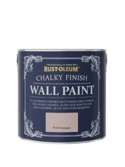 Rust-Oleum Chalky Wall Paint Pink Champagne 2.5l