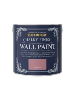 Rust-Oleum Chalky Wall Paint Dusky Pink 2.5l