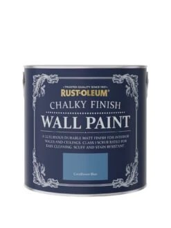 Rust-Oleum Chalky Wall Paint Cornflower Blue 2.5l