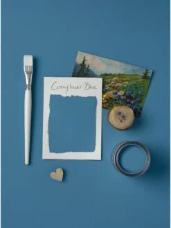 Rust-Oleum Chalky Wall Paint Cornflower Blue 2.5l -Oleu Furniture Shop RM7CD SQ4 0000001385 CORNFLOWER BLUE SLd1