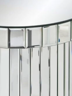 Very Home Azalea Mirror Top Side Table - FSC® Certified -Oleu Furniture Shop RM96K SQ4 0000000035 SILVER SLd1