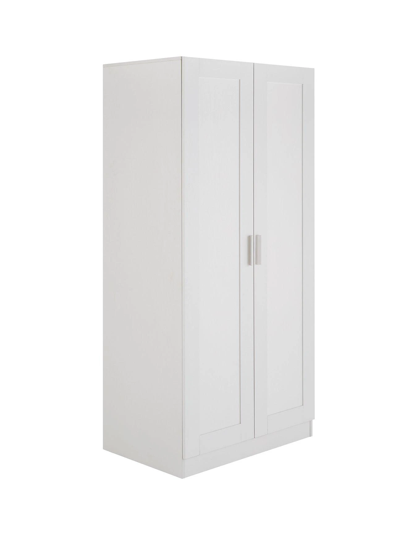 Very Home Taryn Kids 2 Door Wardrobe - White 5 Very Home Taryn Kids 2 Door Wardrobe - White - Image 3