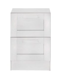 Very Home Taryn Kids 2 Drawer Bedside Chest - White -Oleu Furniture Shop RMDUG SQ2 0000000013 WHITE SLf