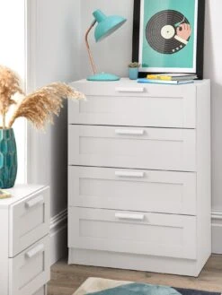 Very Home Taryn Kids 4 Drawer Chest - White