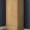 Julian Bowen Radley Wardrobe - Waxed Pine -Oleu Furniture Shop RPVAC SQ1 0000000144 PINE RSr