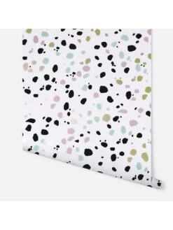 ARTHOUSE Dalmatian Pastel Multi Wallpaper -Oleu Furniture Shop RQ7GW SQ3 0000000029 MULTI SLd1