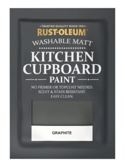 Rust-Oleum Kitchen Cupboard Paint In Graphite – 750 Ml Tin 9 Rust-Oleum Kitchen Cupboard Paint In Graphite – 750 Ml Tin -Oleu Furniture Shop RRMRA SQ5 0000000527 GRAPHITE SLd2
